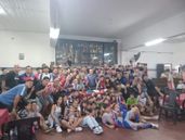Vecinos e integrantes de la institución celebraron los 100 años del club. Un orgullo para Banfield.