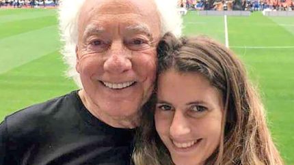 Bárbara y su papá Guillermo.