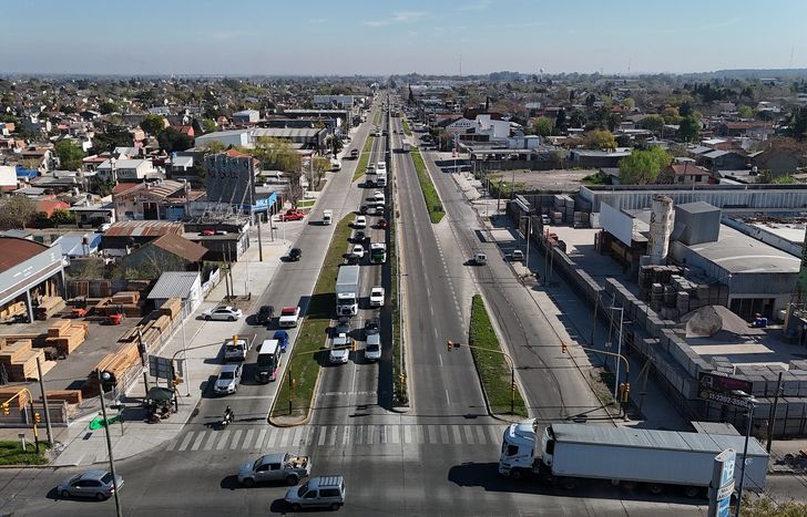 Una obra fundamental para el tránsito en Lomas.