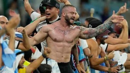 Se hizo famoso en el triunfo de Argentina ante Australia.