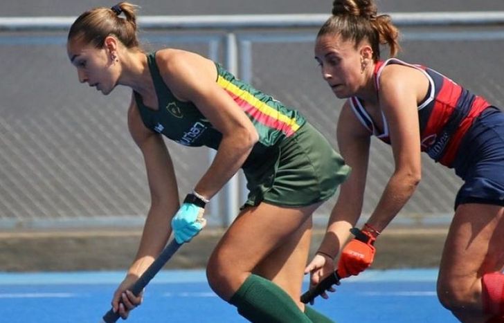 Goleadora del Súper 8 en Santiago.