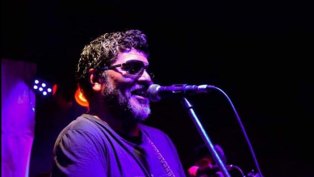 Fabián, músico del Barrio San José.