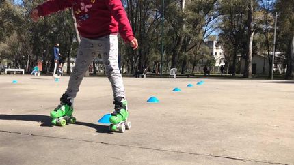 Los deportistas, a la espera del regreso al Parque.