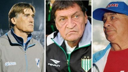 Rezza, Falcioni y Ginarte, tres emblemas de los clubes lomenses. Rezza, Falcioni y Ginarte, tres emblemas de los clubes lomenses.