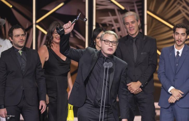 Axel Kuschevatzky recibió el premio Platino de Argentina, 1985.