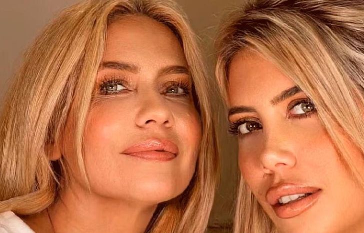 Wanda Nara y su mamá, Nora Colosimo.