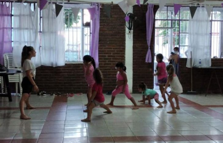 Arrancaron las clases de danza.