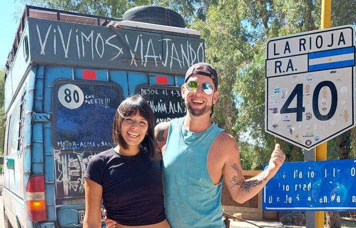 Florencia y Juan Manuel iniciaron la aventura en marzo de 2020.