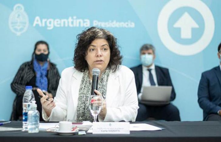 Vizzotti, preocupada por el aumento de casos de Coronavirus.