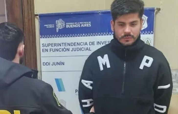 Lucas Acosta, ex Lanús, fue detenido por violencia de género.