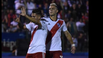 Quintero, de penal, puso el 1-0 para el Millonario.