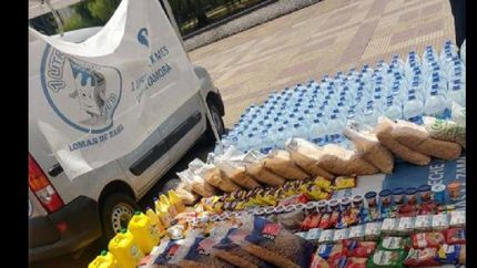 Juntaron miles de kilos en donaciones para ayudar los pueblos inundados