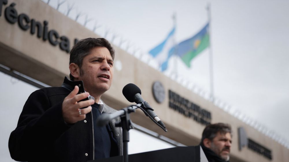 Axel Kicillof, durísimo contra Javier Milei.