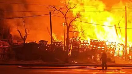 Diario La Unión | El incendio convocó a ocho dotaciones de bomberos.
