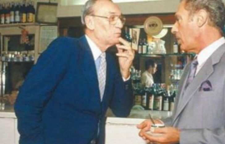 Junto a Antonio Carrizo.