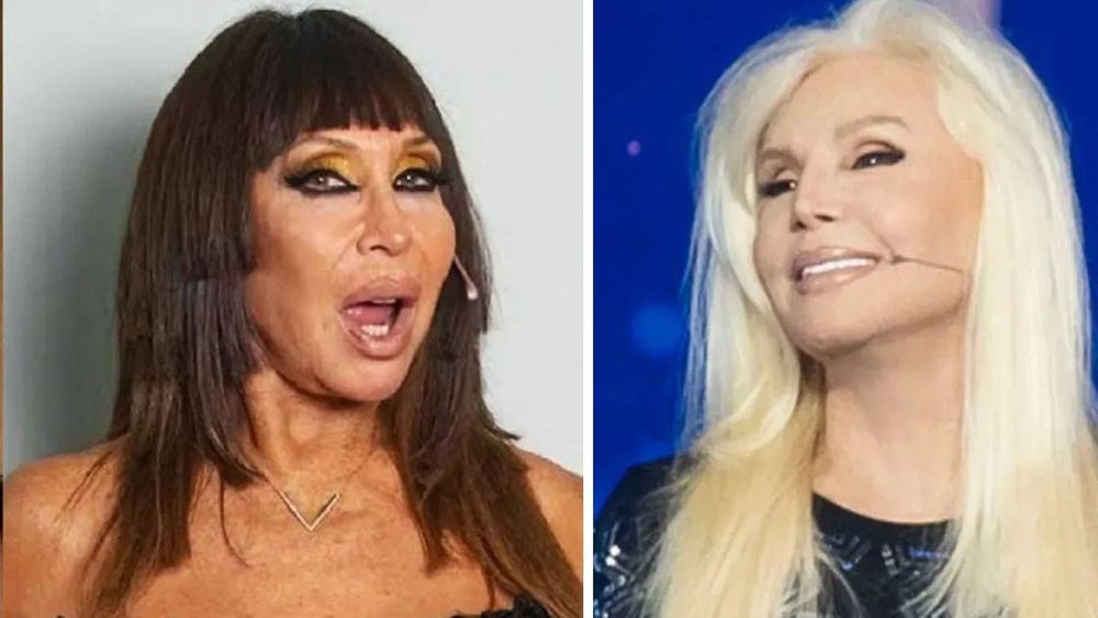 Moria Casán contra Susana Giménez.