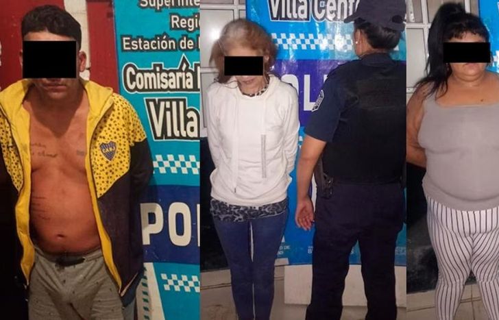 En el operativo detuvieron a tres sospechosos.