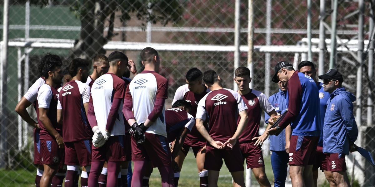 Lanús, con una idea clara para recibir a Unión.