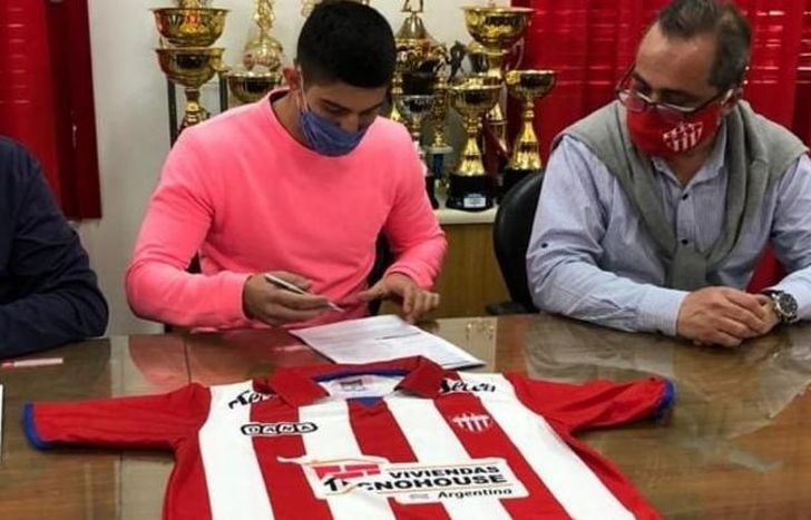 Enzo López puso la firma en el Albirrojo.