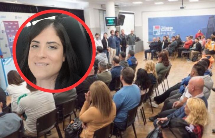 Este miércoles en el salón del Municipio de Lomas.