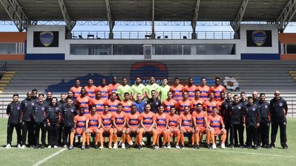 La plantilla del club con sede en Carabobo.