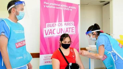 Más de 15 millones de bonaerenses cuenta con una dosis.
