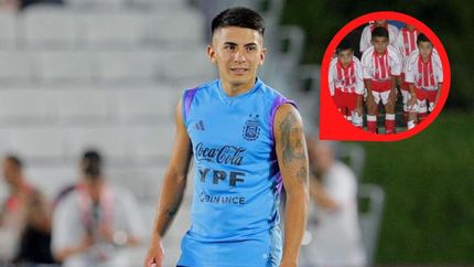 Thiago Almada jugó dos años en el Almafuerte de Lomas.