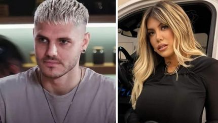 Tensión entre Mauro Icardi y Wanda Nara.