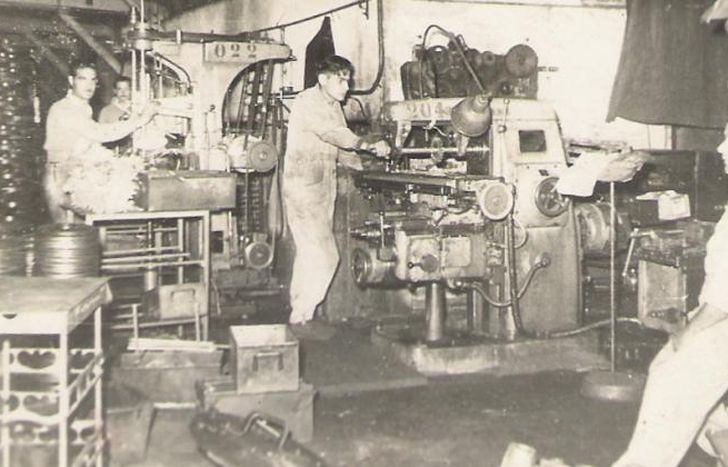 En la fábrica Pretto Hnos. se construyeron carcazas de bombas.