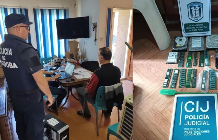 Imágenes del operativo.