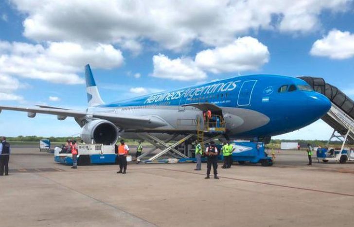 Llegaron otras 300 mil dosis de la vacuna Sputnik V.