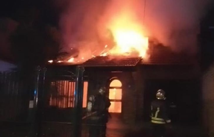 Imágenes del hecho.