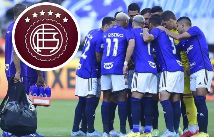 Presente del rival de Cruzeiro, rival del Granate en la Copa Sudamericana.