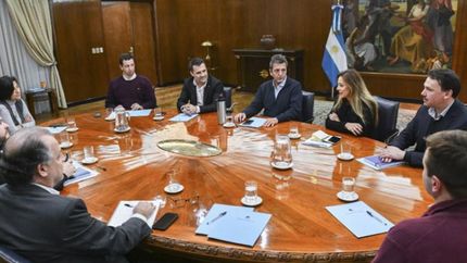 Massa y Royón, reunidos esta semana.