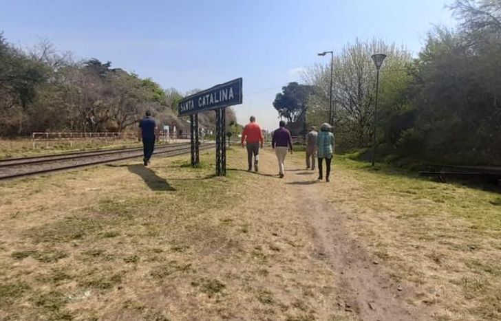 Luego recorrieron la Reserva Santa Catalina.