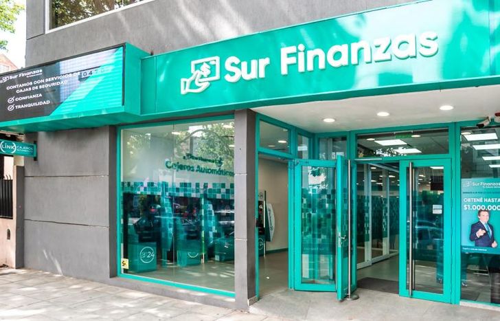 Sur Finanzas tiene hoy 7 locales y Sur Cambio tiene 15 en todo el Gran Buenos Aires.