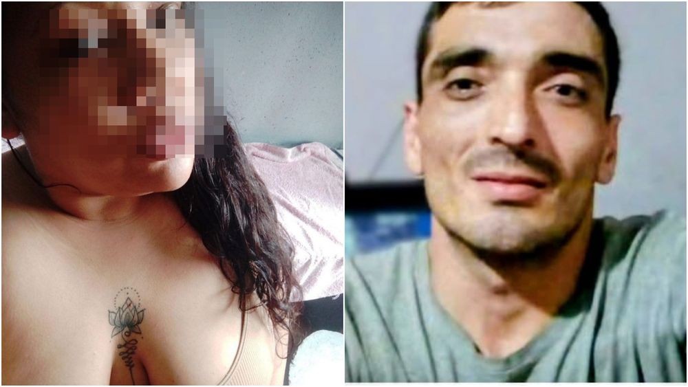 La autora del crimen cometido a puñaladas y la víctima, Juan Molina. La autora del crimen cometido a puñaladas y la víctima, Juan Molina.