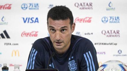 Lionel Scaloni respaldo a sus dirigidos ante las críticas tras el partido ante Países Bajos..