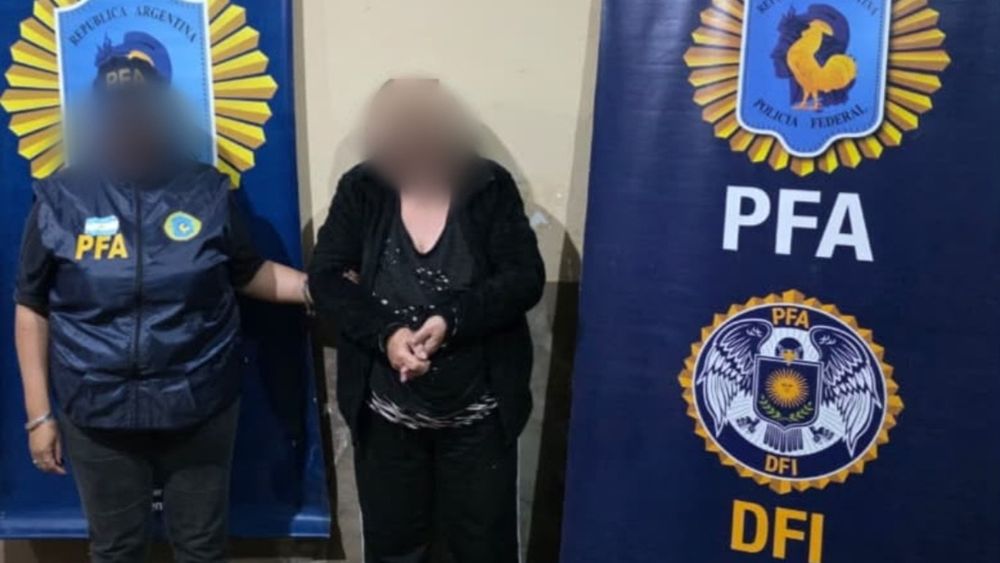 La gitana prófuga fue detenida por la Policía Federal.