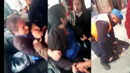 lanus: le apoyo el pene a una mujer en el colectivo y fue detenido