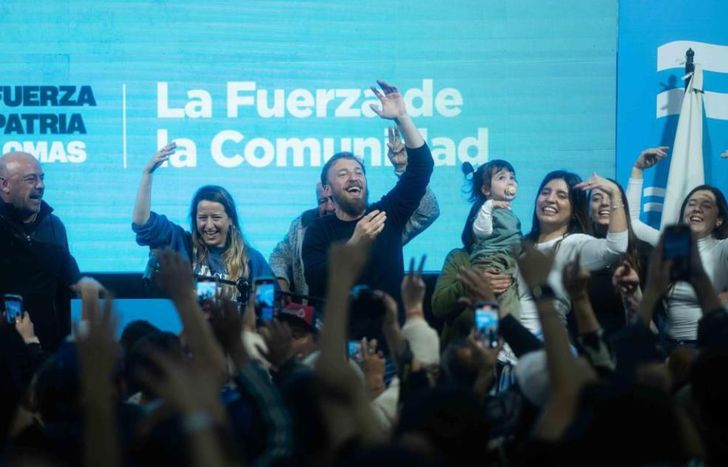 Federico Otermín, Daniela Vilar y Sol Tischik, desde el PJ local.