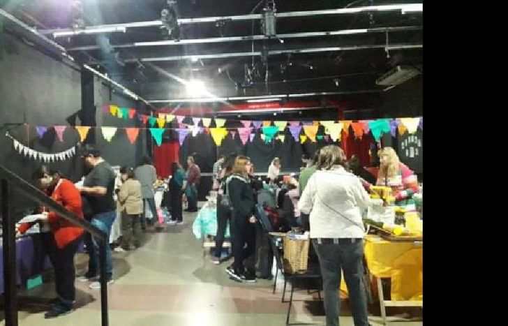 en la primera edición hubo 40 stand de diferentes rubros.