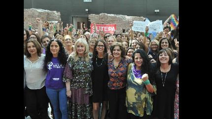 las trabajadoras del ministerio de las mujeres adheriran al paro internacional