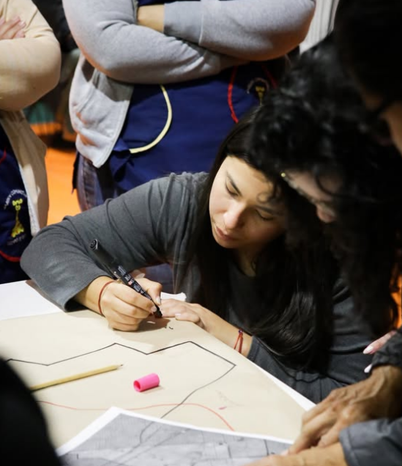 La capacitación se hizo en conjunto con la Fundación de Organizaciones Comunitarias (FOC).