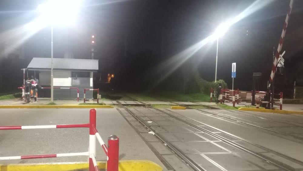 Ocurrió en el cruce de Portela-Pedernera, a metros de la barrera de Boedo.