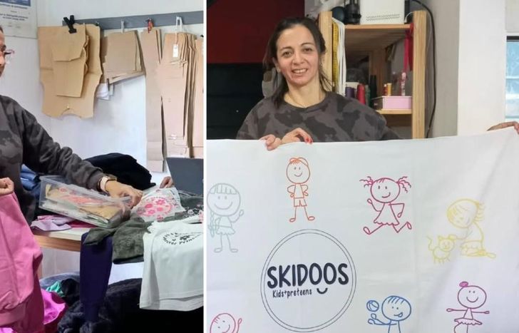 María Eugenia hizo realidad su sueño de emprender en un proyecto de indumentaria infantil.