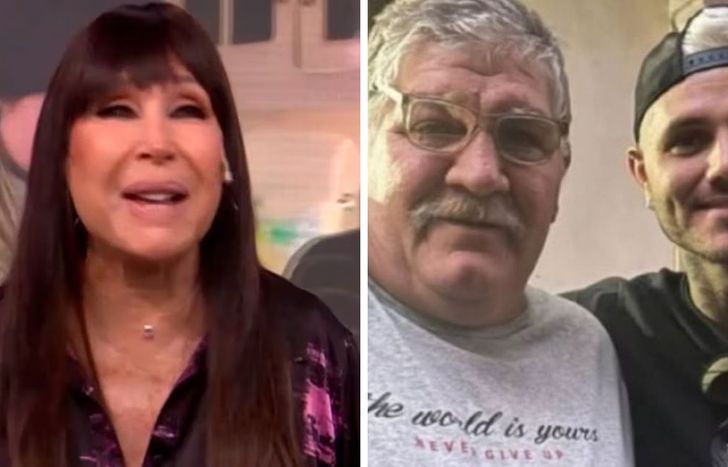 Moria Casán habló del papá de Mauro Icardi.&nbsp;