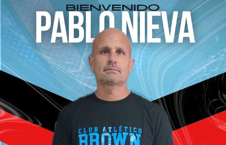 Pablo Nieva puso la firma en Brown de Adrogué.