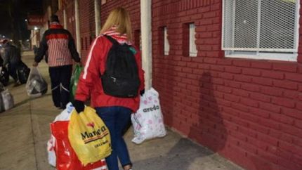 Decenas de Milrayitas se comprometen con la ayuda solidaria.