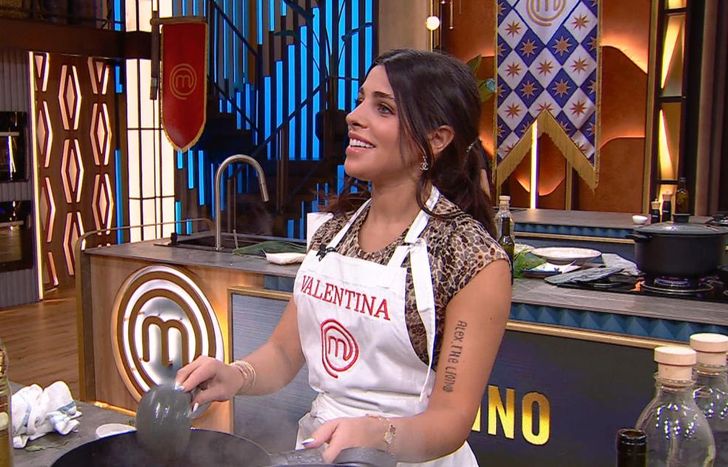 Valentina Cervantes en MasterChef Celebrity.